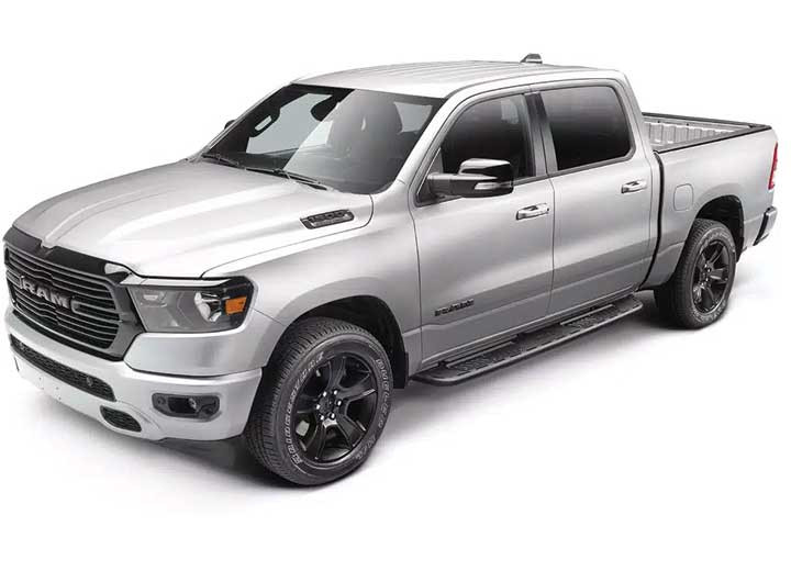 N-Fab - 19c Ram 1500 Crew Cab Ravegr Running Boards 2 Steps Black - NBD19CC-TX