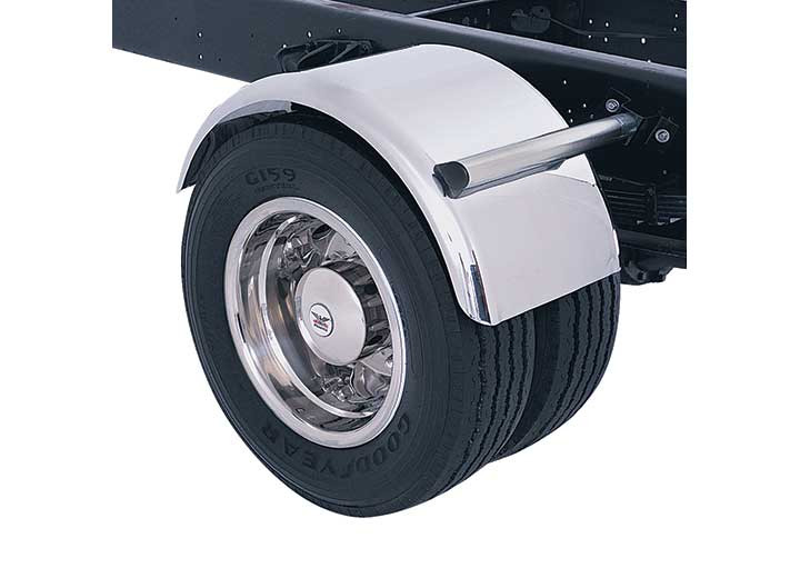 Phoenix - Ss Fender 21in Half Fenders Fits Trucks W/19.5in X 6.75in & 7.5in Wide Wheels - HF23