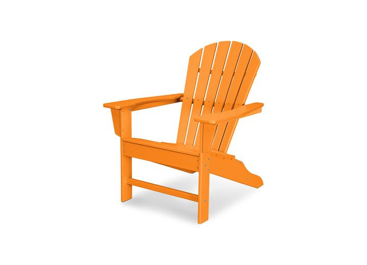 Polywood - Polywood South Beach Adirondack In Tangerine - SBA15TA