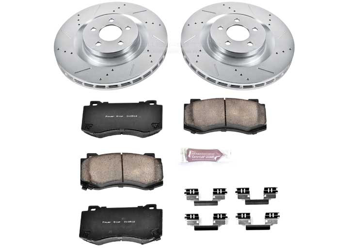 Powerstop - Front 1 Click Brake Kit W/ Hardware - K4695