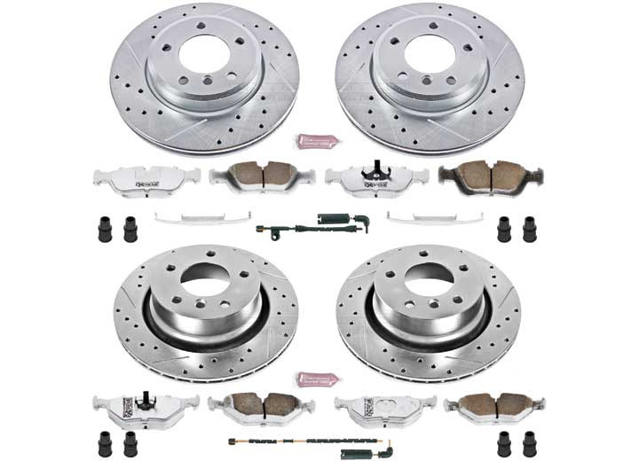 Powerstop - Front & Rear Street Warrior Brake Kit - K873-26