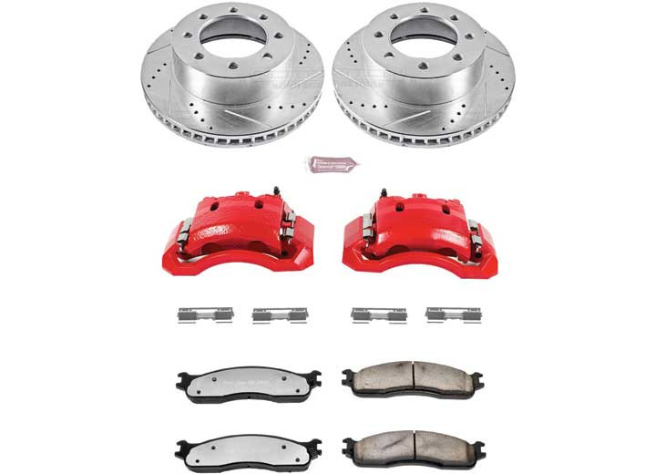 Powerstop - Z36 Truck And Tow Performance Brake Kit With Calipers - KC2203-36