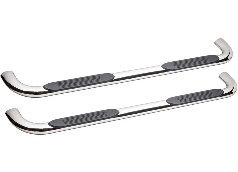 ProMaxx Automotive - 9918 Silv/sierra(9919 2500/3500)ext Cab 4in Curved Ss Oval Tubes(body Mount) - 41120S