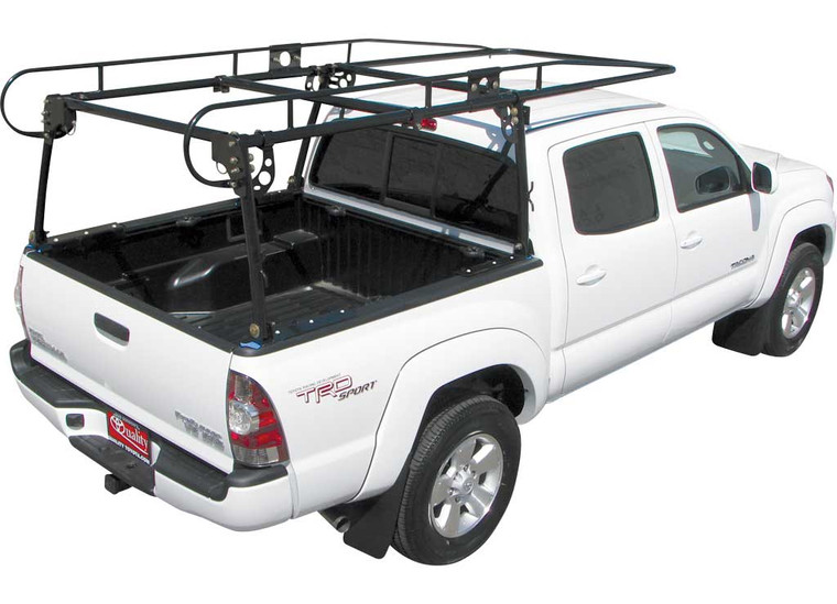 ProMaxx Automotive - (kit) Compact(midsize) Truck Contractor Rack(fits Lb & Sb)) Black Powder Coated - RCK16601