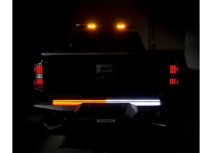 Putco - 48in Work Blade Led Light Bar Amber/white W/power Wire Modification - 93009-48