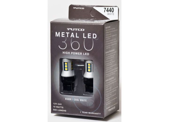 Putco - F1 Led Headlight Bulb Kit  Pair H7 High Power Led - F1-H7