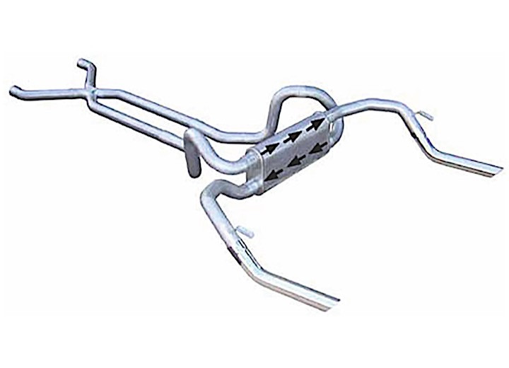 Pypes Performance Exhaust - 2.5 Xf Crossflow T304 - SGF70S