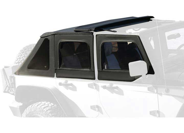 Rampage - 0716 Wrangler  Frameless Trail Top  Black Diamond - 139935