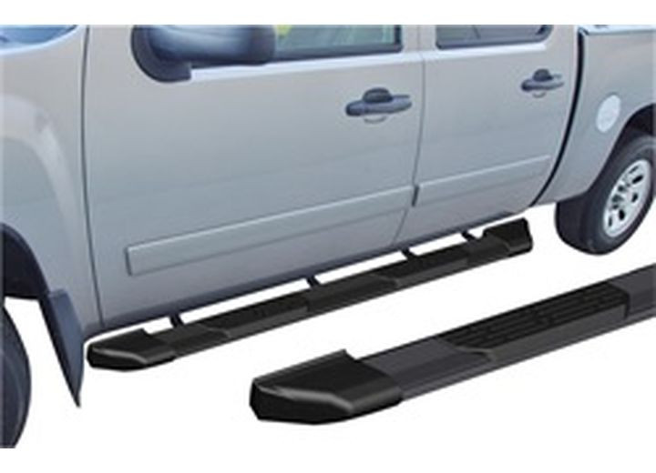 Rampage - Universal Xtremeline Smooth Semigloss Black Step Bar 80inbracket Kits Provided Separately - 16180