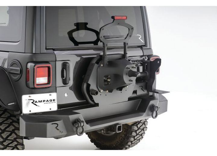 Rampage - 20182019 Wrangler(jl) Bumpers Trail Guard Tire Carrier Jl - 9950917