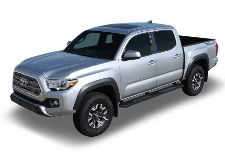 Raptor - 05c Tacoma Double Cab 6in Black Textured Aluminum Oem Running Boards - 1704-0378BT