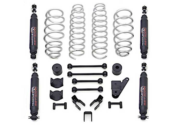 ReadyLift Suspension - Logiq Air - 4in Sst Coil Spring Lift Kit W/sst3000 Shocks 0718 Jeep Jk 4wd - 69-6401