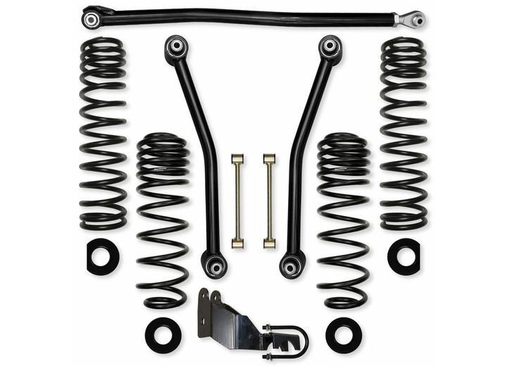 Rock Krawler Suspension - 21c Wrangler Jlu 4dr [4xe] 2.5 In Adventure System Front And Rear - JL25AS-4XE