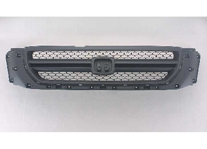Sherman Parts - Grille Assy Ex; Silver & Gray Honda Pilot 20032005 - 2930-99-1