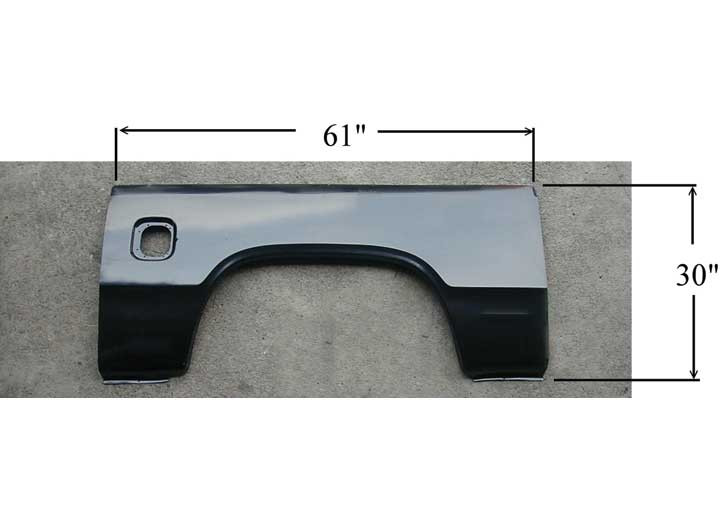 Sherman Parts - Left Wheel Opng Repair Panel W/ Gas Hole Dodge P/u 8193 - 327-59AL