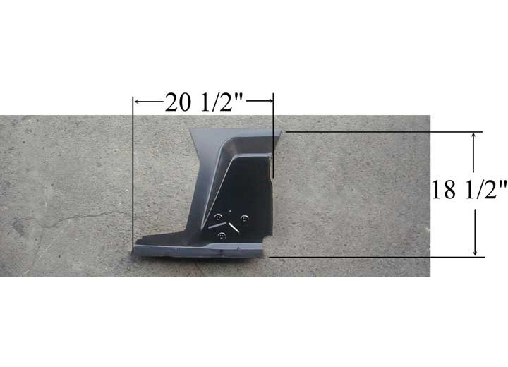 Sherman Parts - Lh Rr Of Front Fender Apron Mustang 6466 - 465-24BL