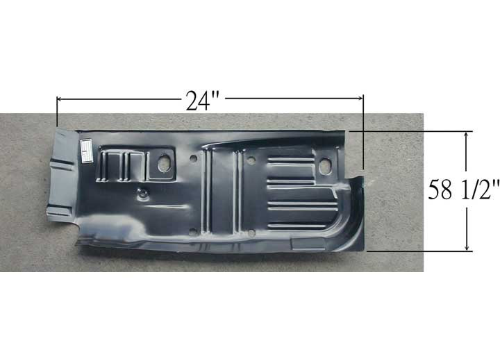 Sherman Parts - Rh Floor Pan Full Length Mustang Cpe/fastback 6470 (modify Rocker Area For  6970); Cougar 6770 - 465-46CR