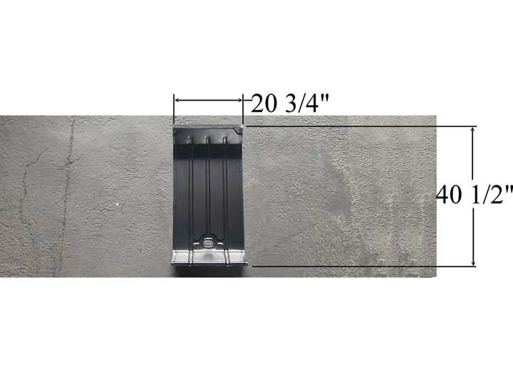 Sherman Parts - Center Trunk Floor 20 In.wx40 In.l Chevelle/beaumont/malibu/el Camino 6467  Made In Taiwan - 705-76CT