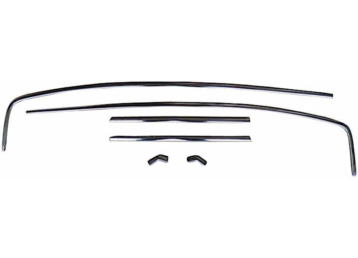 Sherman Parts - Drip Rail Mldg Set (6 Pcs) 2 Dr Sdn/ht Chevelle/skylark7072 - 708-23E