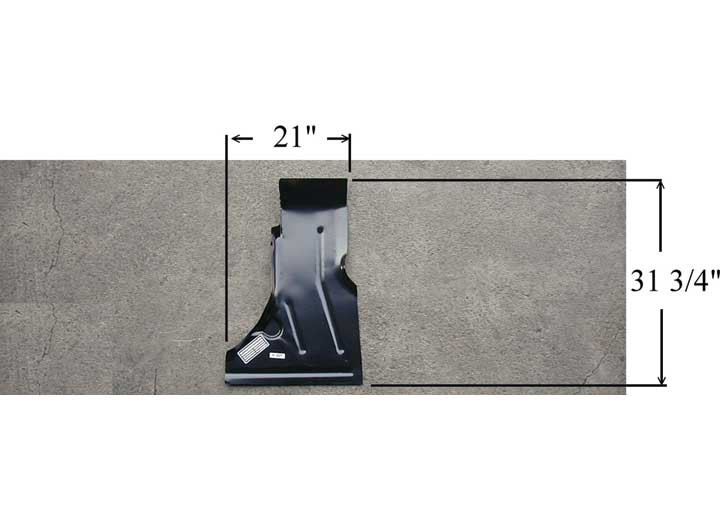 Sherman Parts - Rh Cab Floor Front Sec Chevy/ Van 7196 - 931-40R