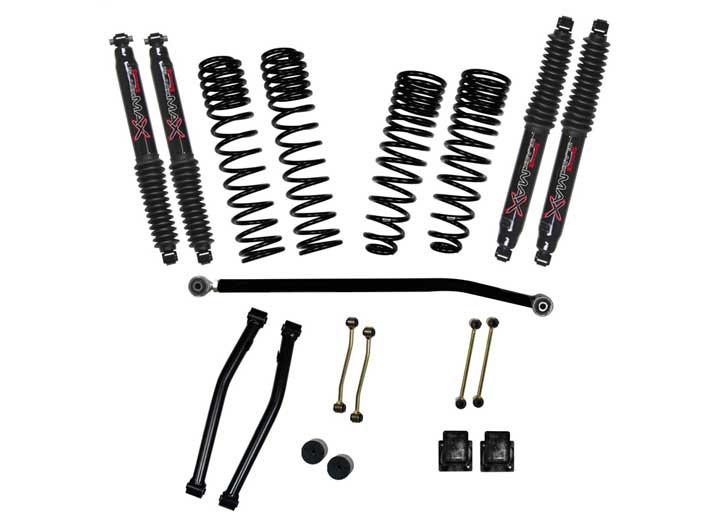 Skyjacker Suspension - 20c Jeep Gladiator Rubicon 4wd 3.5frt / 2rear Lt Coils - G351RKBLT