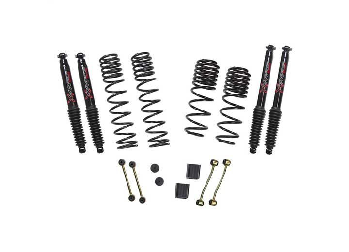Skyjacker Suspension - 20c Jeep Wrangler 2.5in Dual Rate Long Travel Suspension Lift Kit - JL25RBPBLTD