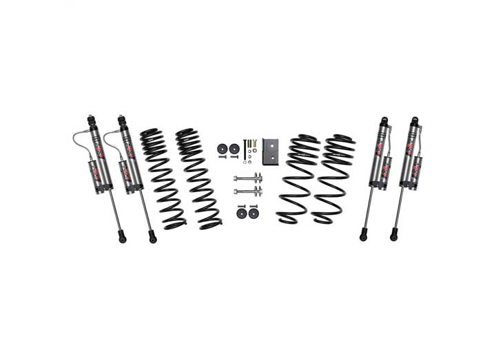 Skyjacker Suspension - 9706 Jeep Wrangler Wrangler Unlimited 2.5 In Lift Dr Long Travel Coils  Adx 2. - TJ25BKXLT