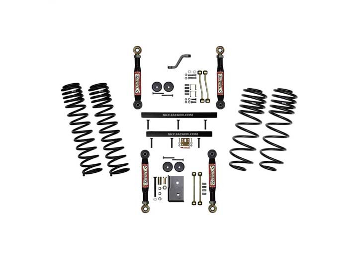 Skyjacker Suspension - 9706 Jeep Wrangler Wrangler Unlimited 4 In Comp Box 1of2  Dual Rate Long Trave - TJ403BLTX