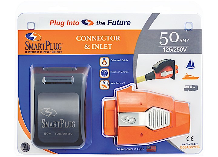 SmartPlug - 50 Ampfemale Connector & Nonmetallic Inlet/black - B50ASSYPB