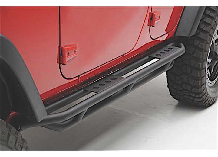 Smittybilt - 0718 Wrangler Jk 4 Dr Src Rock Crawler Side Armor; Black Textured - 76634