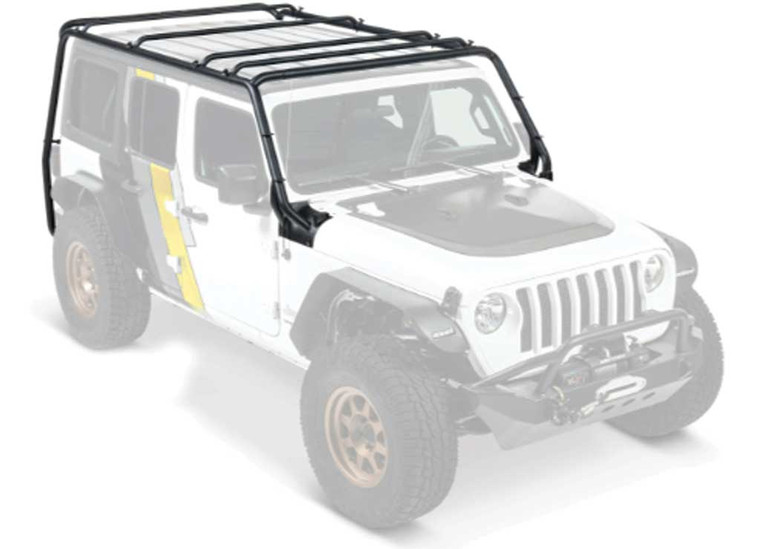Smittybilt - Smittybilt Src Roof Rack Jl 4 Door Textured Black  Box2 - 77717-02