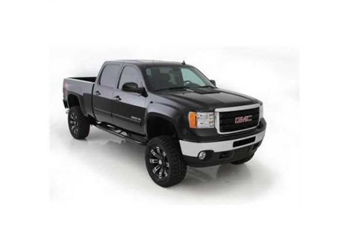 Smittybilt - 1518 Silverado/sierra Hd Extended Cab  6.5 Bed Nerf Steps  4 Step  Gloss Black - C1589QC