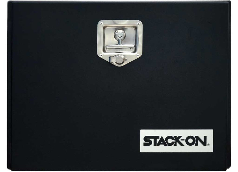 STACK-ON - Stackon Underbody Truck Box  24in. Metal Black Gas Shock Lid 6.93 Cu. Ft. - UBGS-2417-BS-DS