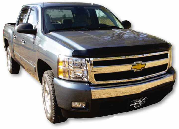 Stampede - 0205 Dodge Ram (centerbehind Grille) Smoke Vp Bugshield - 2241-2