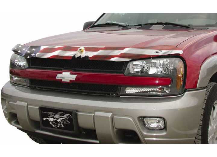 Stampede - 9907 F250/f350/f450 Sd/0005 Excursion American Flag W/eagle Vp Bugshield - 3125-30