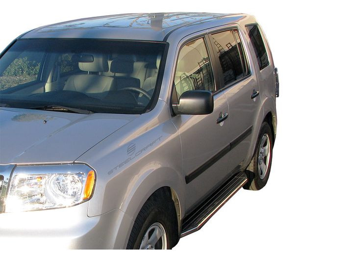Steelcraft Automotive - 0915 Honda Pilot Running Boards Black - 155110
