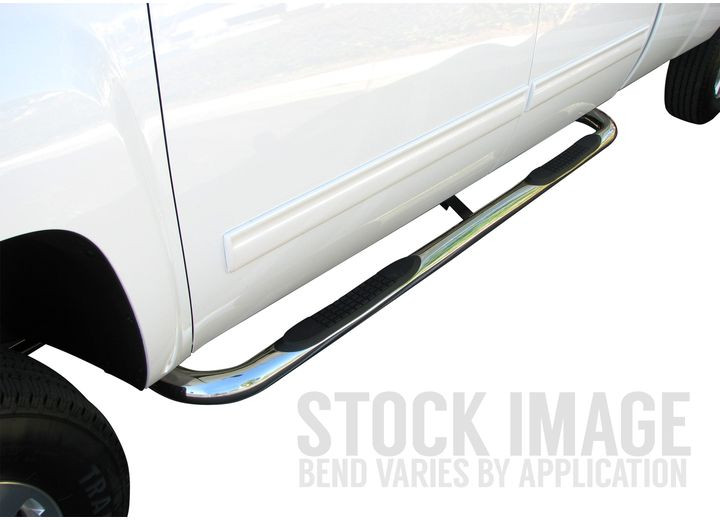 Steelcraft Automotive - 9918 Silverado/sierra Ext/double 3in Stainless Steel Nerf Bar(body Mount)) - 202127