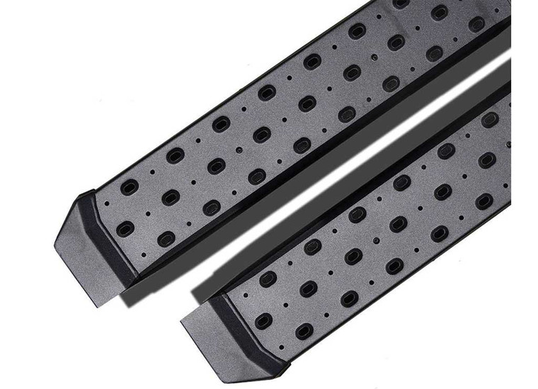 Steelcraft Automotive - 22c Maverick Stx600 Running Boards Black - 600-16020