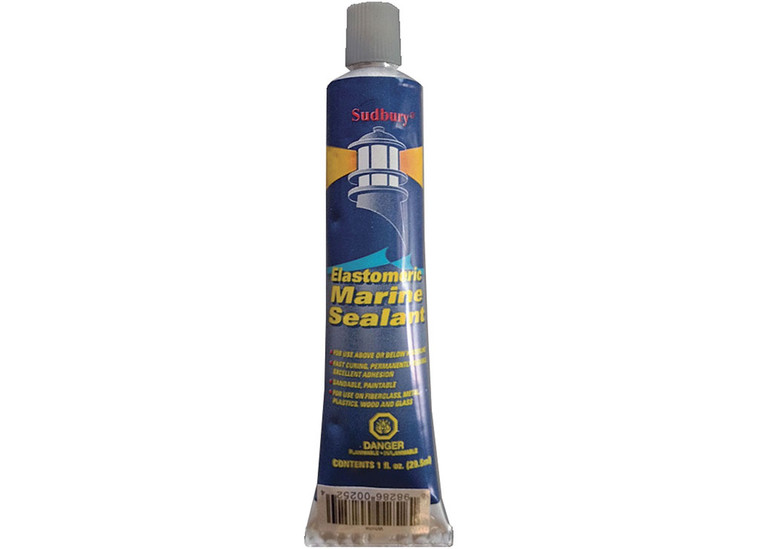 Sudbury Boat Care - Elastomeric Sealant 1 Oz Clear (24 Tubes) - 331