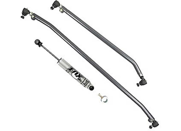 Synergy - 0718 Jeep Wrangler Jk Hd Steering Kit Tie Rod Drag Link Clamp Stud & Fox If - 8025-11