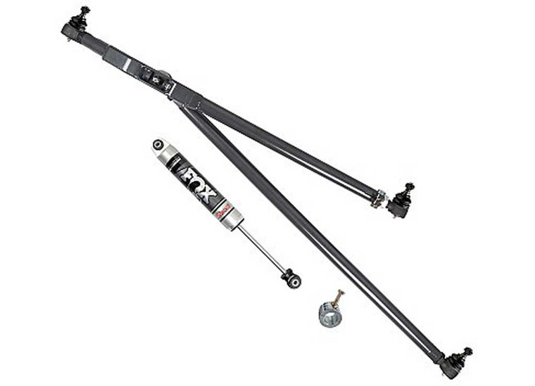 Synergy - Jeep Heavy Duty Steering Kit Jeep Tj/lj/xj/zj Tie Rod Drag Link Clamp & Fox I - 8121-11