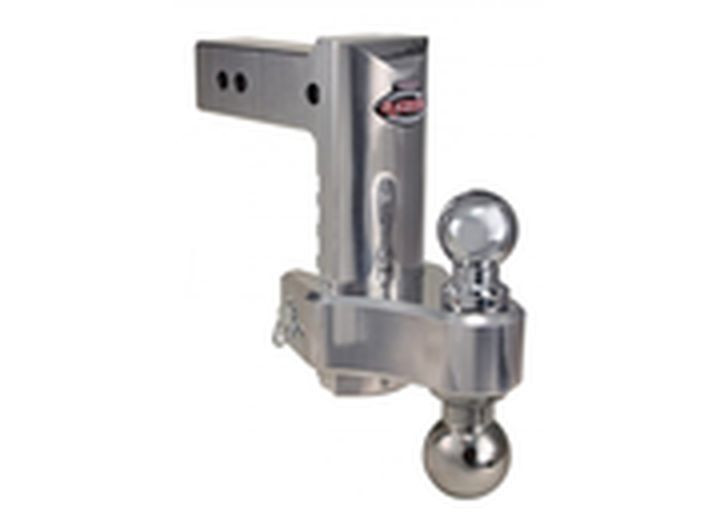 Trimax Locks - 8 Pin & Clip Aluminum Drop Hitch For 21/2 Receiversincludes Dual Balls - TRZ8ALHD