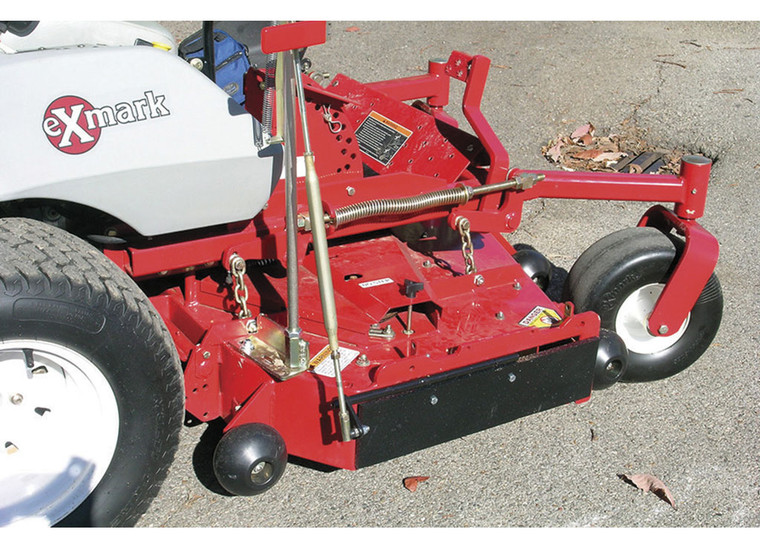 Trimmer Trap - Blade Blocker For Most Commercial Rider Mowers Mixed Black/silver - TTBBRIDER