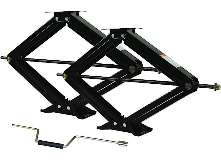 Ultra Fab - Ultra Scissor Jacks  30 In With Hand Crankblack - 48-979031