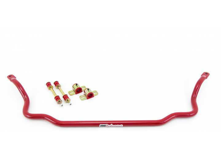 UMI Performance - 19641977 Abody 7081 Fbody Gm Front Sway Bar 11/4in Solid Red - 4035-R