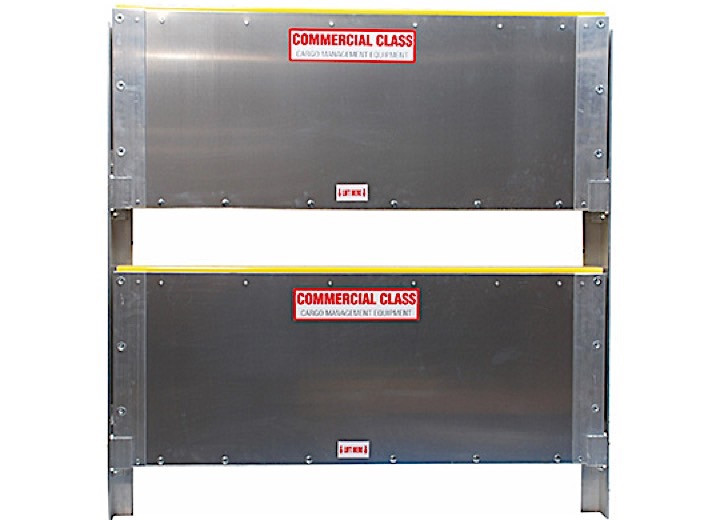 Unique Truck Accessories - Ford Transit Van Folding Shelf Assy 18in Deep X 48in Long 2 Shelves Per Assy - HFS1848T
