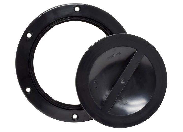 Valterra - 4in Access Hatch Black Carded - A10-2170BKVP