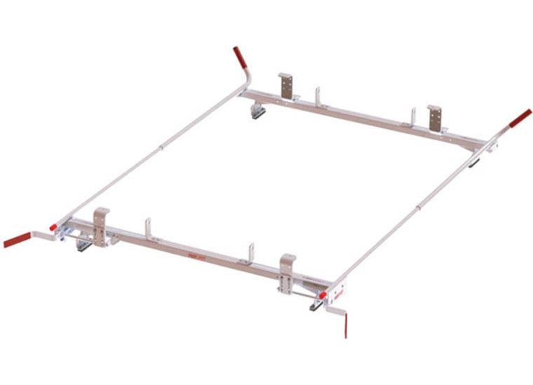 Weather Guard - 70in Quick Clamp Rack Dual Side Aluminum Full Size - 234-3-03
