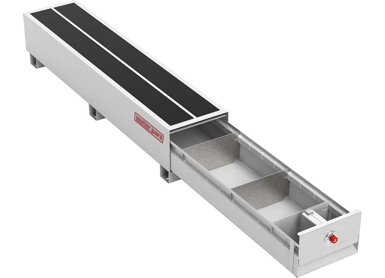 Weather Guard - Pack Rat Drawer Unit 48 X 10.25 X 9.5in  White Steel Finish - 305-3-04