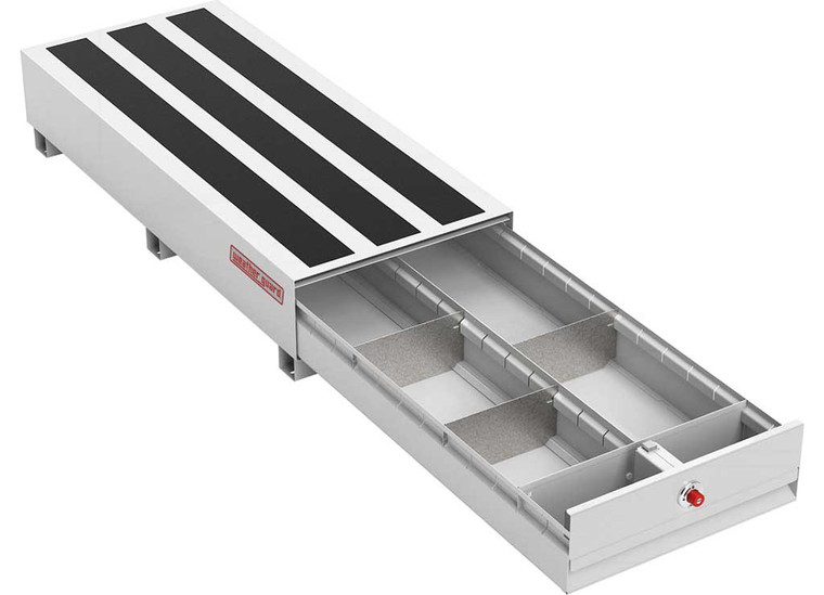 Weather Guard - Pack Rat Drawer Unit 48 X 20 X 9.5in  White Steel Finish - 306-3-04